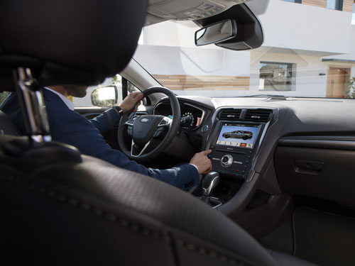 L'intérieur pretium de la Ford Mondéo